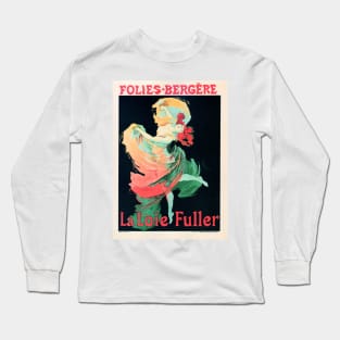 LA LOIE FULLER Folies Bergere Paris Cabaret Music Hall Advertisement Vintage French Long Sleeve T-Shirt